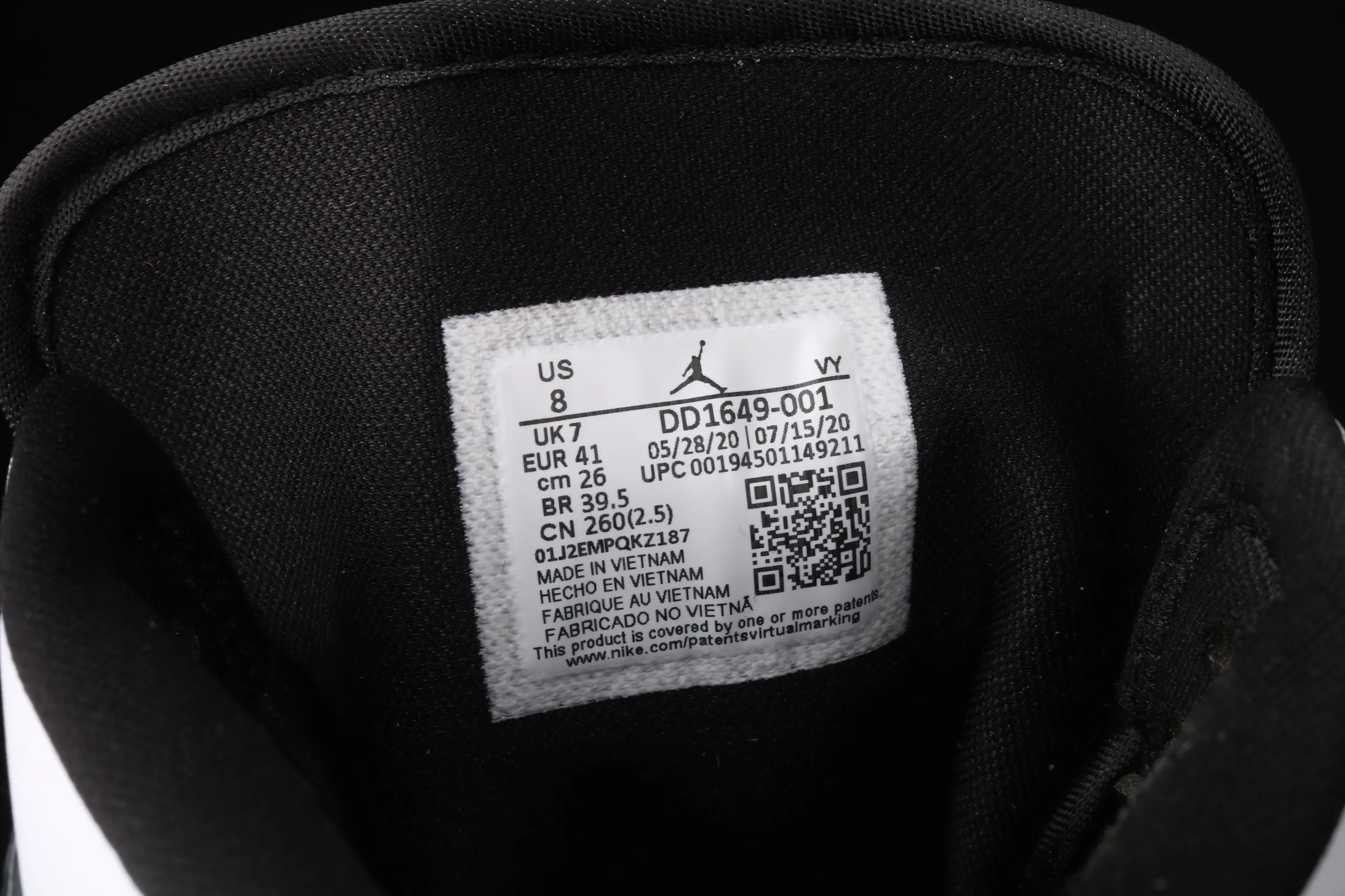 All Categories Air Jordan Jordan Series Basketball Shoes Air Jordan 1 Mid Air Jordan 1 Mid "All-Star" AJ1 Joe 1 China All-Star Black and White Patent Leather Mid-top Versatile Casual Sports Shoes DD1649-001